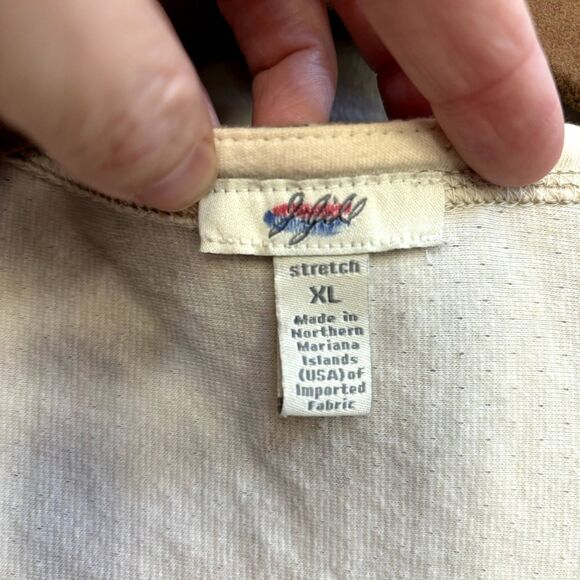 J. Jill Open Front Cardigan Sweater Women's XL Beige Cream Casual Classic Layer - Picture 3 of 9